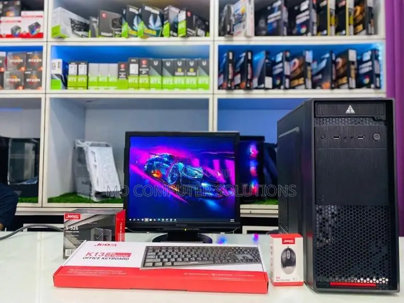 Intel Core I3 2ND GEN Desktop Full Set Pc with 17 Inch Led Monitor