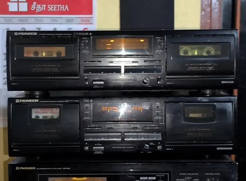 Pioneer Double Cassette Deck