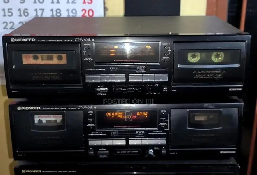 Pioneer Double Cassette Deck