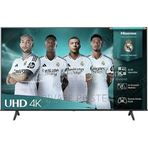hisense 43 inch 4K UHD Smart Frameless TV