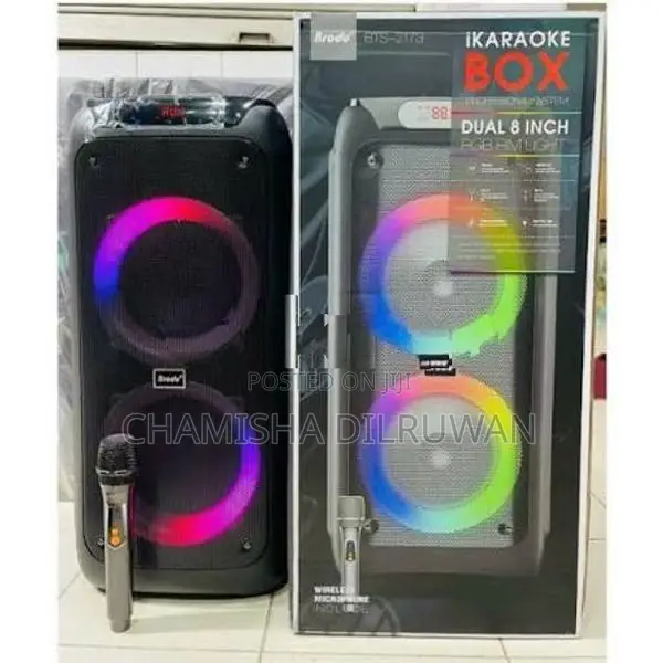 Brodu BTS 2173 Bluetooth Karaoke Speaker