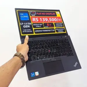 New Lenovo ThinkPad T14 Core i7 11th Gen/16GBRAM/512GB Nvme SSD Laptop