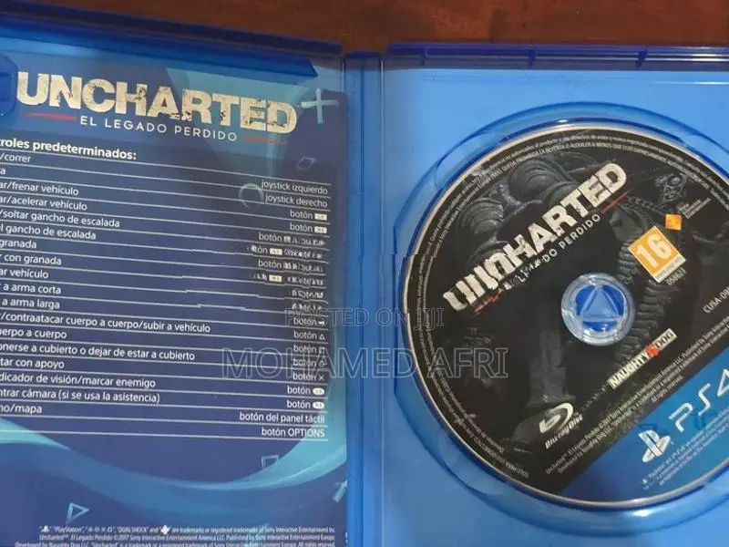 Uncharted the Lost Legacy Ps4 Video Game