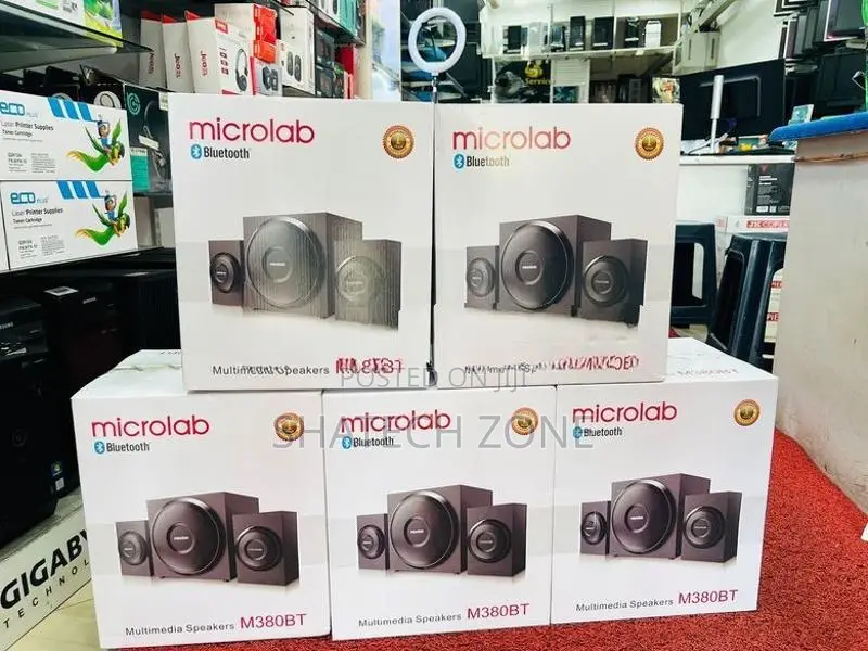 MICROLAB M380BT WITH 2.1 SPEAKERS + SUBWOOFER|BT (SUPER SOUNDS)