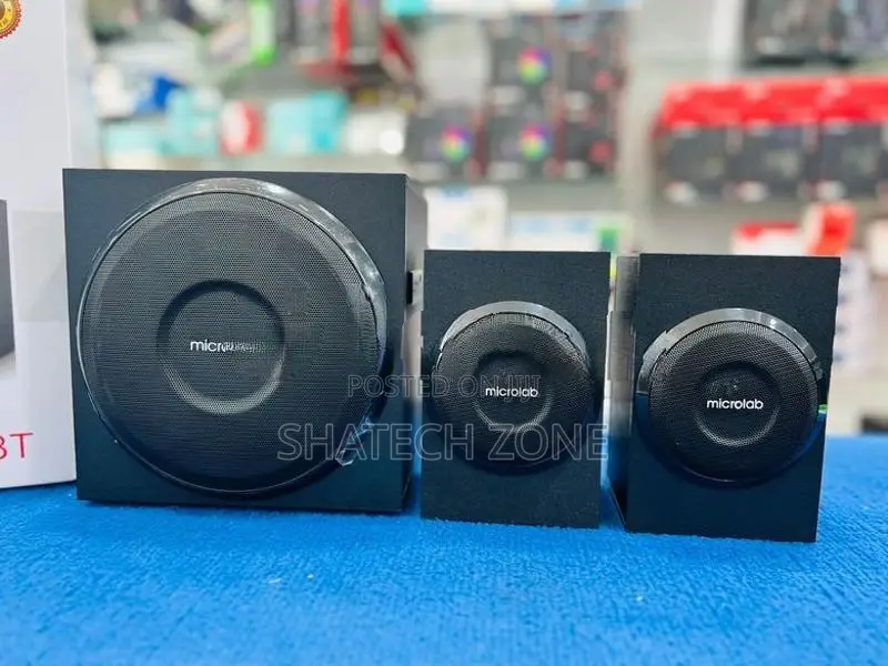 MICROLAB M380BT WITH 2.1 SPEAKERS + SUBWOOFER|BT (SUPER SOUNDS)