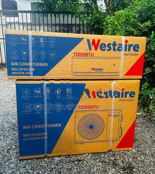 12000BTU WESTAIRE Smart Non Inverter (With WiFi) Brand New AC 2026 Mod