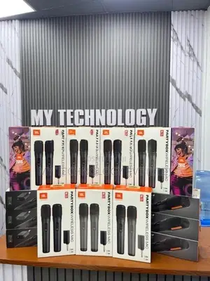 JBL PARTYBOX WIRELESS DUALMIC RECHARGEABLE