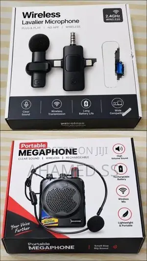 Speaker with Wireless Mic