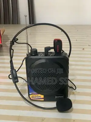 Speaker with Wireless Mic