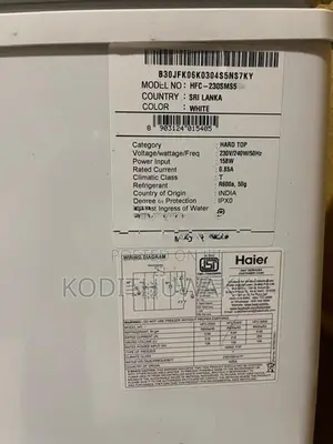 Haier Freezer 218L