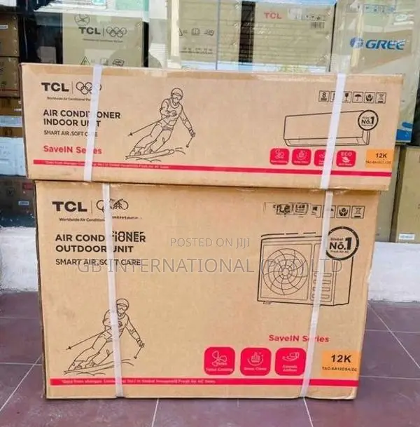 24000BTU TCL Non Inverter (SaveIN Series) R32 Gas Refrigerant New AC