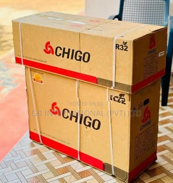 12000BTU CHIGO Non Inverter (Gold-fin Condenser) Brand New AC 2026