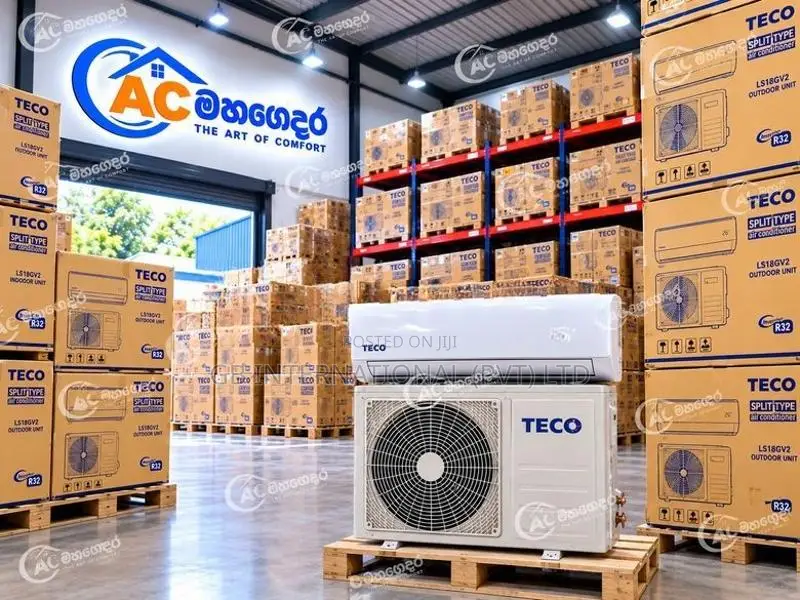 12000BTU TECO Non Inverter (Taiwan Technology) New AC- R32 Refrigerant