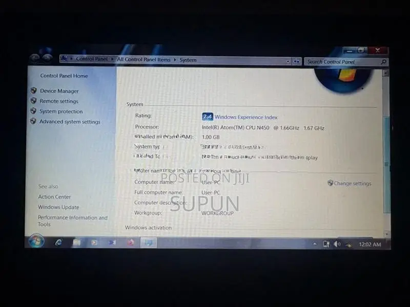 HP Intel Mini Laptop