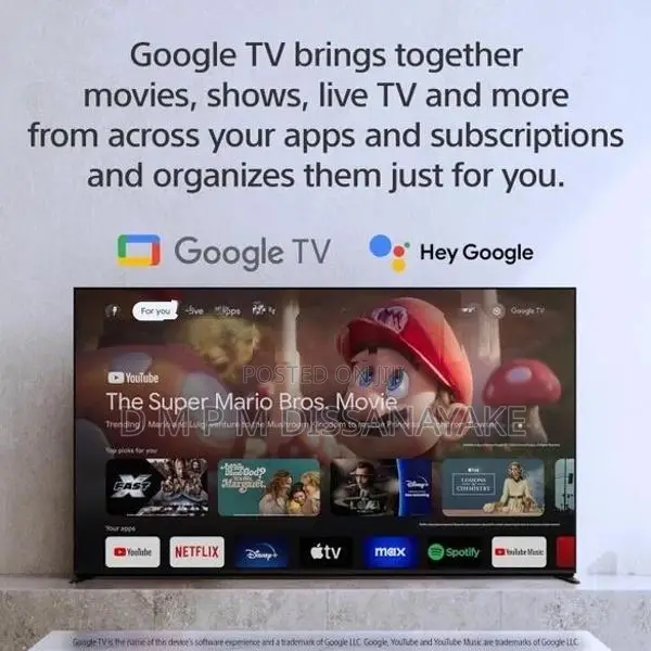 Sony Bravia 3 43" LED 4K HDR Google TV