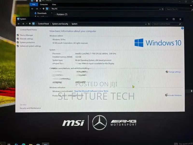 i7 7th Gen Gaming PC