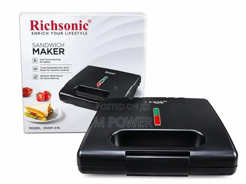 Richsonic Sandwich Maker - RSSM-276