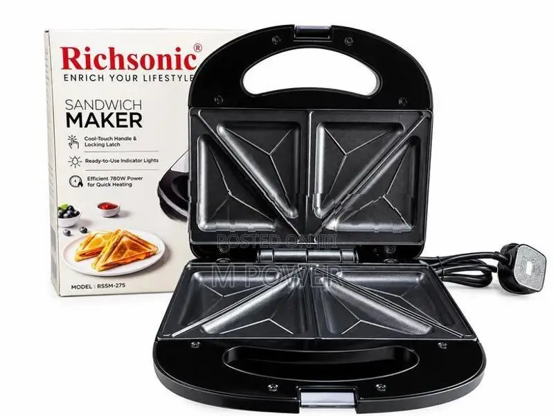 Richsonic Sandwich Maker - RSSM-275