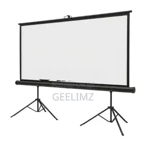 VEGA 150″ 12.5FT Semi-Auto Tripod Projection Screen – 16:9