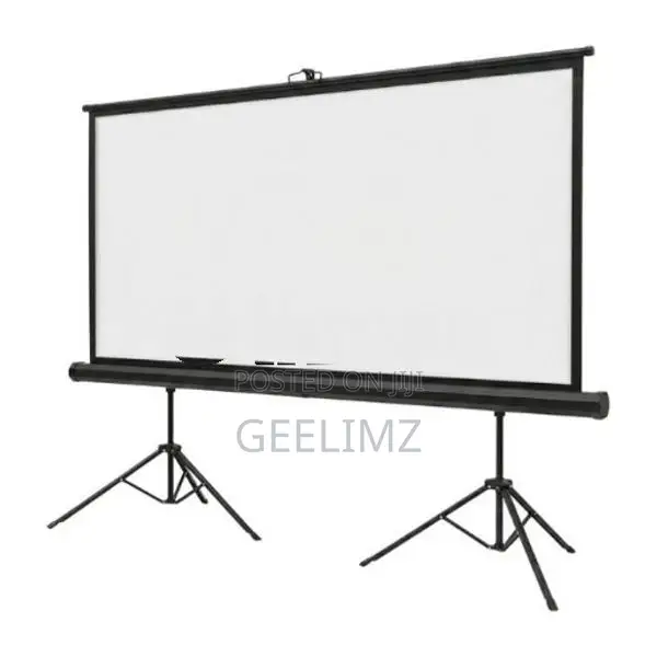 VEGA 150″ 12.5FT Semi-Auto Tripod Projection Screen – 16:9