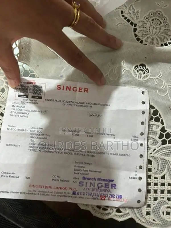 Sisil Refrigerator One Door