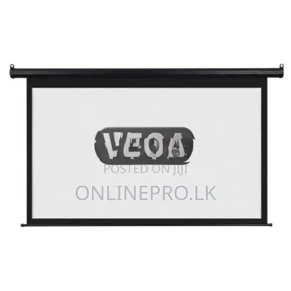 VEGA 7ft Semi Auto Manual Projector Screen – 16:9