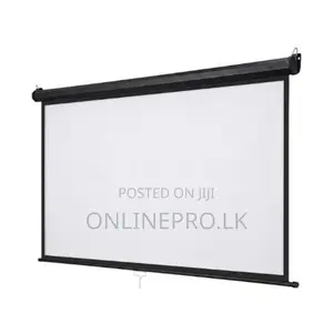 VEGA 7ft Semi Auto Manual Projector Screen – 16:9