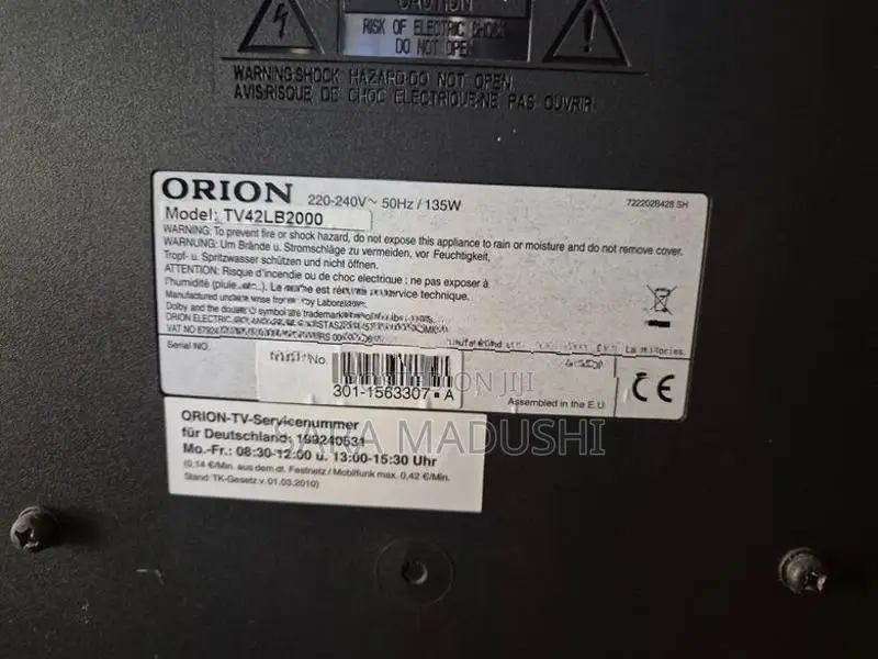 TV42LB200 Orion 42inch TV