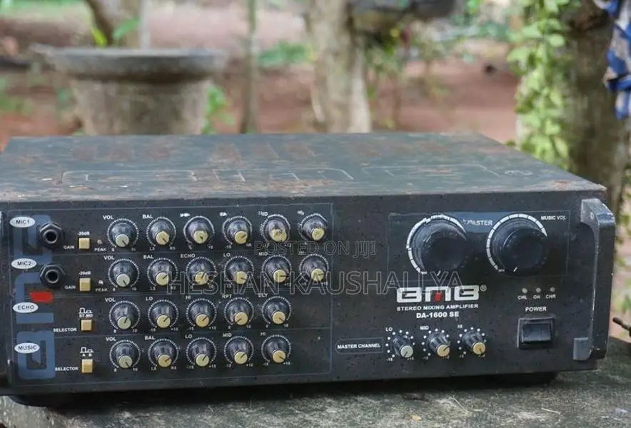 BMB DA-1600 SE 120W X 2 Stereo Mixing Amplifier - Power ON Tested