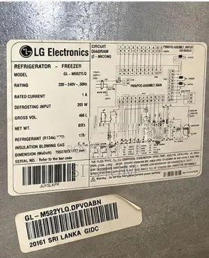 LG 466L Double Door Refrigerator