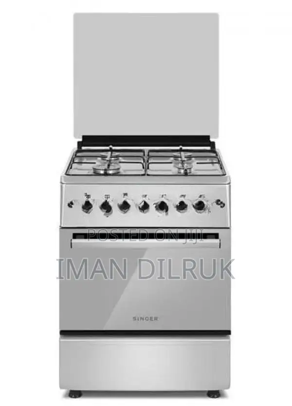 Freestanding Oven with 4 Gas Burners