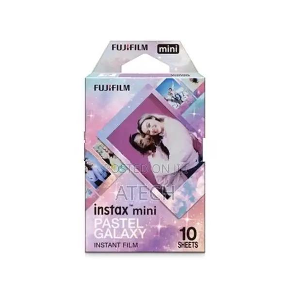 Fujifilm Instax Mini Pastel Galaxy Film - 10 Sheets