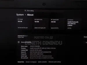 Dell Inspiron 3580 Laptop