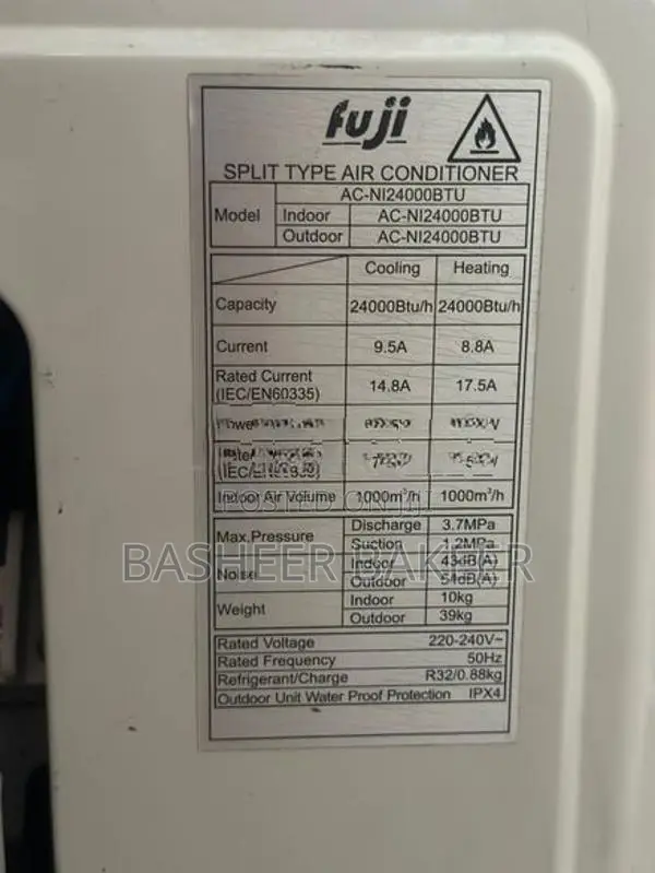Air Conditioner 24000BTU