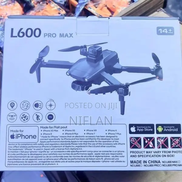 L600 Pro Max GPS Drone With 3 Axis 4K Gimbal Camera