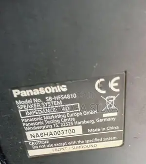 Panasonic Speaker System