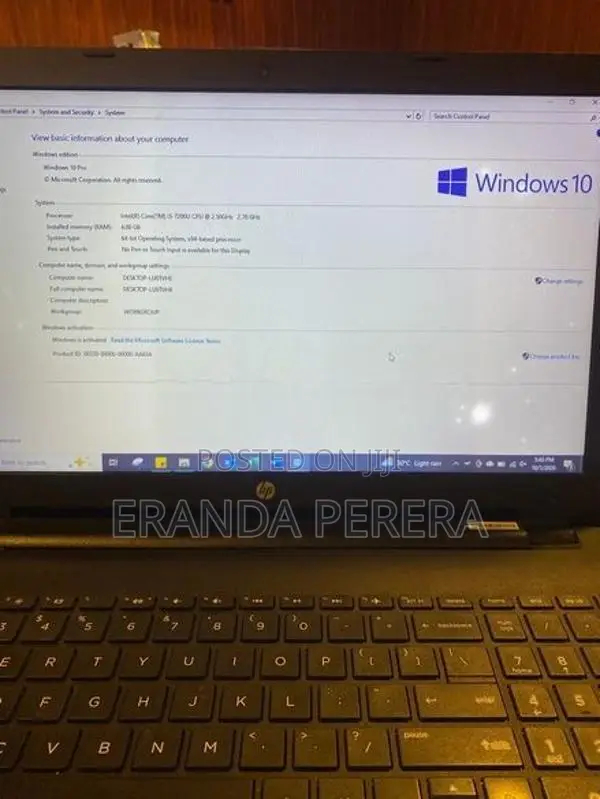 HP I5 7gen Laptop