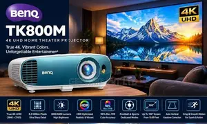 🎬 BenQ TK800M True 4K UHD HDR Home Theater & Sports Projector