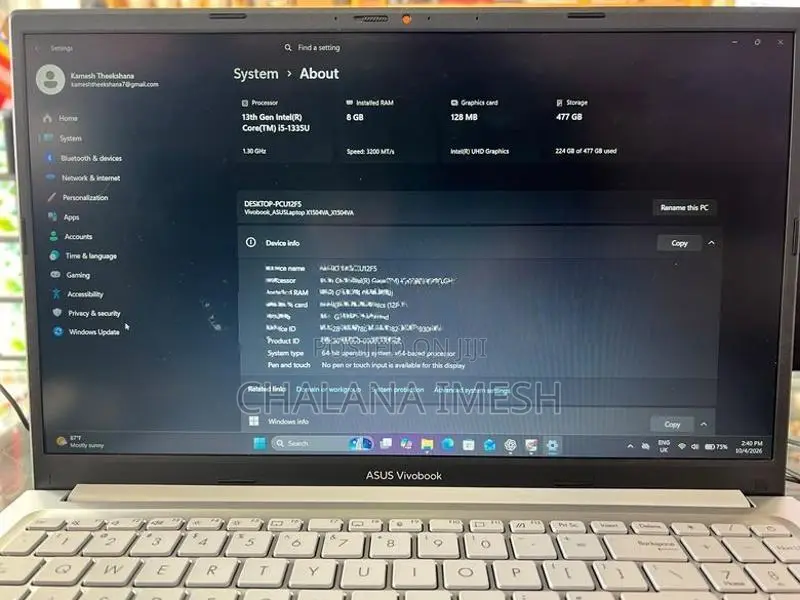 ASUS Vivobook 15