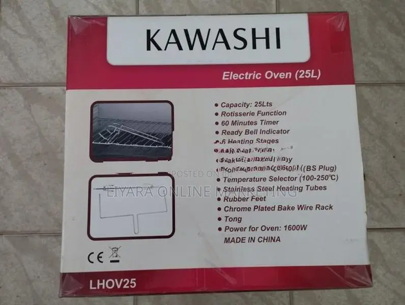 Kawashi Electric Oven.