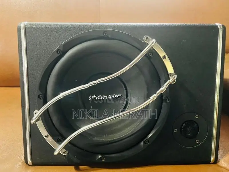 Pioneer T3-WX305B Active Box Subwoofer with Built-In Amplifier