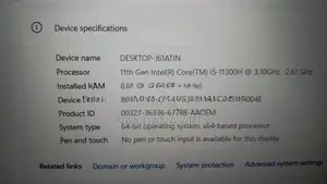 Dell i5 11th Gen Laptop