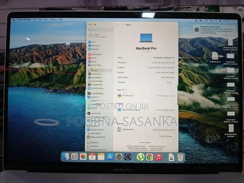 Apple Macbook Pro 16 Inch (2019)