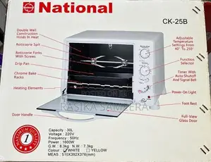 National Electric Oven - 30 L