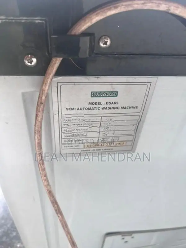 Damro Washing Machine