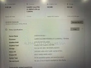 ASUS Vivobook Core i3 10th Gen 4GB RAM 1TB HDD