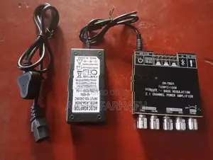 ZK-TB21 2.1 Channel Bluetooth Audio Amplifier + 24V 5A Power Supply