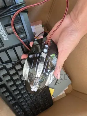 Gaming Keyboard + Mouse 2 RGB PC Fans