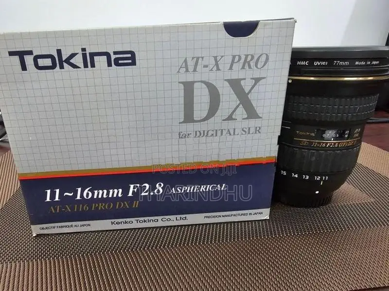 Tokina 11-16 2.8 Wide Angle Nikon Lens With Box