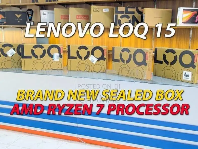 Brand New LOQ 15 Ryzen 7-170 Processor|RTX 4050/6GB|16GB DDR5 RAM